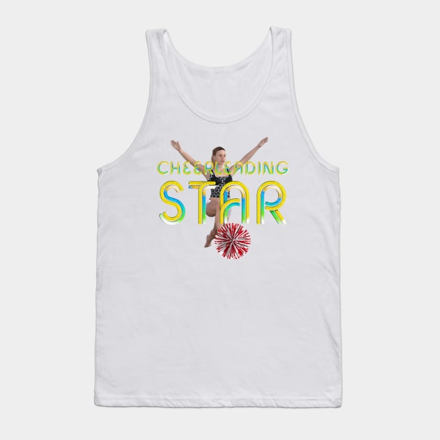 Cheerleading Star Tank Top by teepossible